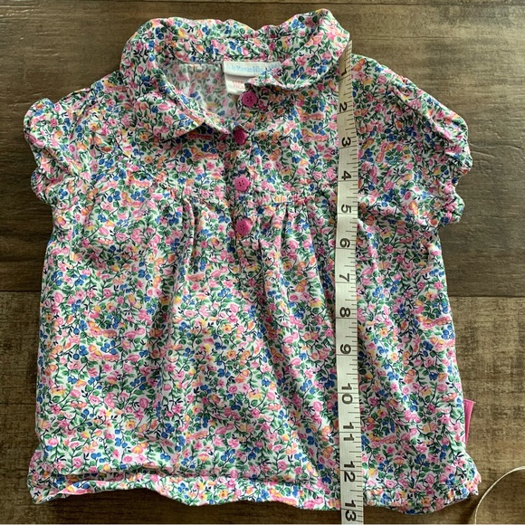 JoJo Maman Bebe floral collared shirt - Picture 7 of 7